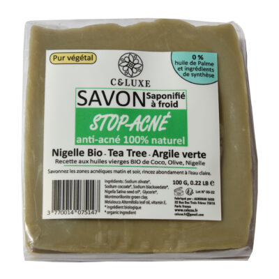 savon acné